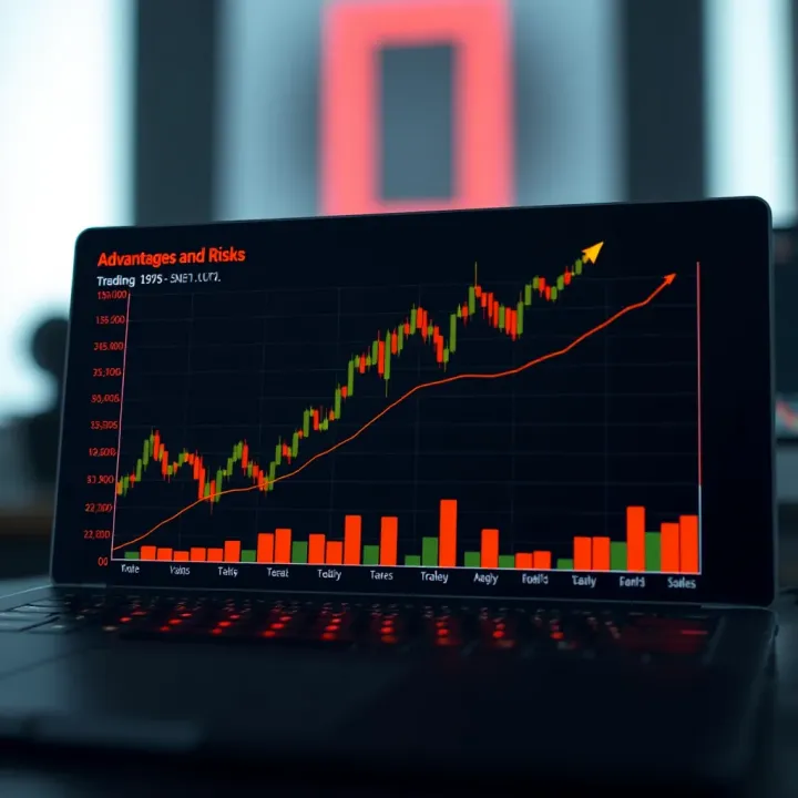 Graph illustrating benefits and risks of using trading signals in Telegram channels