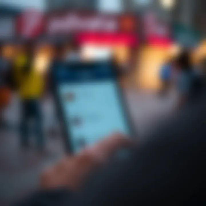 Smartphone screen showing various active Telegram groups with diverse topics