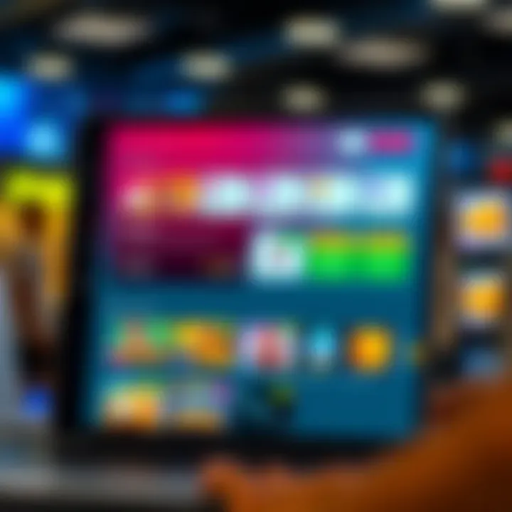 User interface of Binixo platform showing Colombian currency options and game features