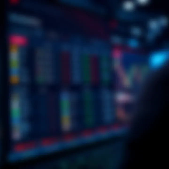 Overview of Binomo Trading Platform Interface and Asset Options User interface of an online trading platform showing various asset options and trading tools