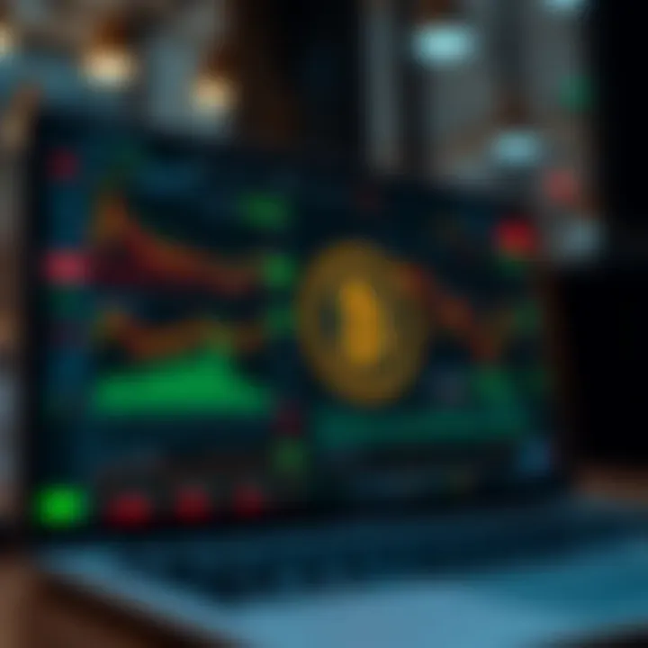 Dashboard showing Bitcoin Revolution platform with trading charts and analytics