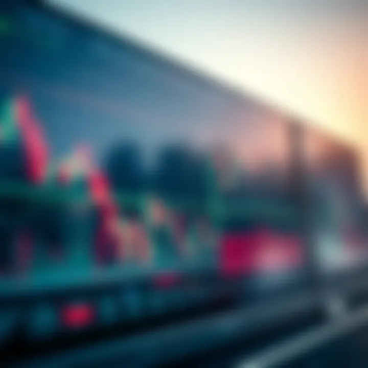 Chart displaying trading signals highlighting the BOS for strategic decision making