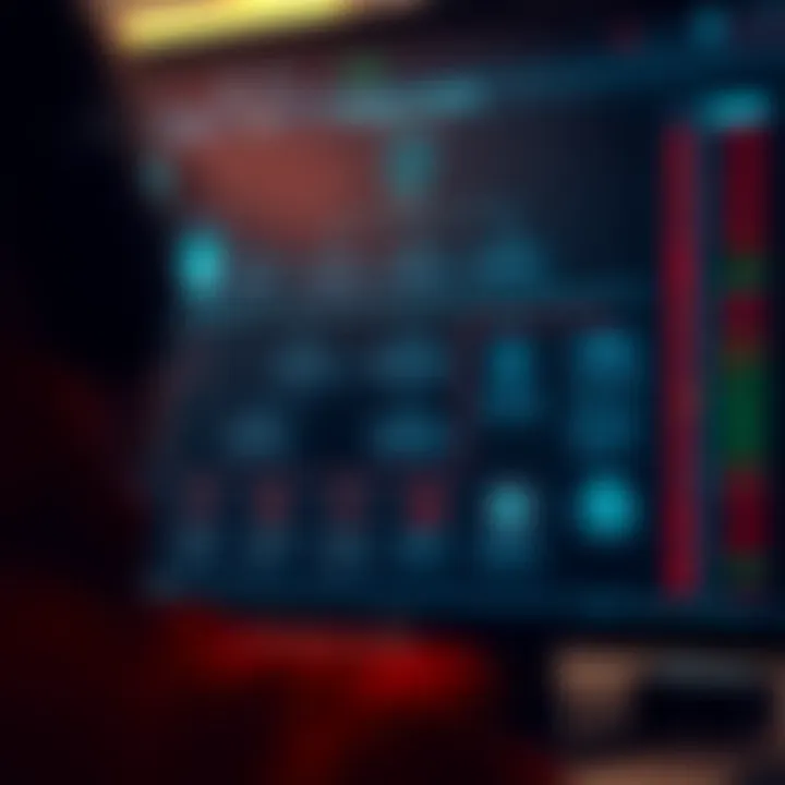 Diagram showing automated trading workflow with a deriv bot executing trades based on market signals