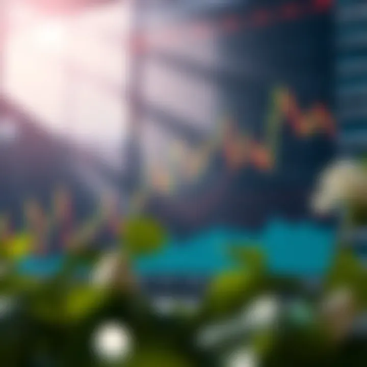 Chart depicting Cardano price trends and technical indicators