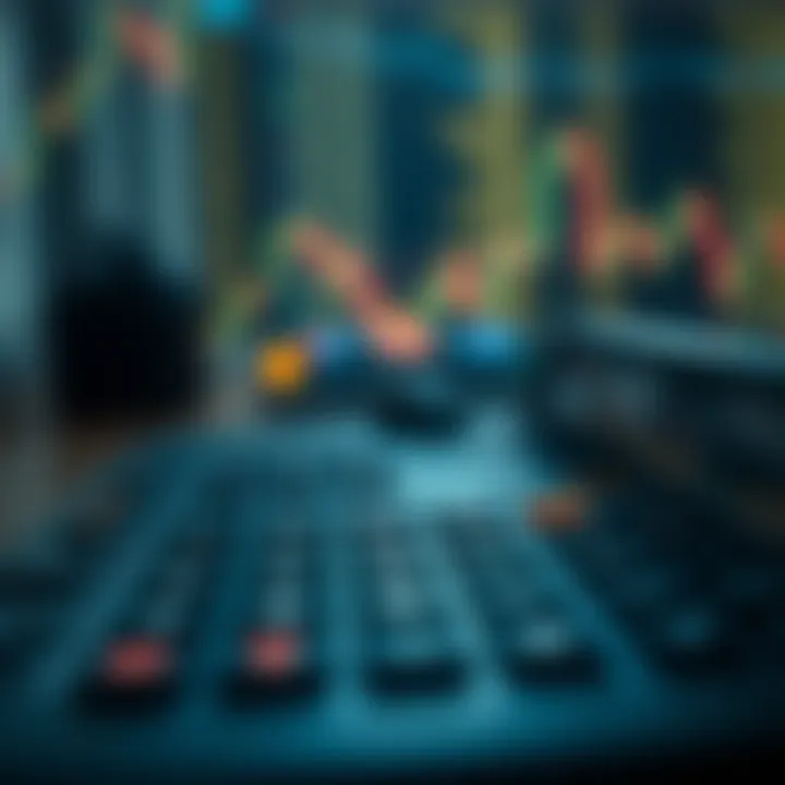 Digital calculator interface for lot size determination in financial trading