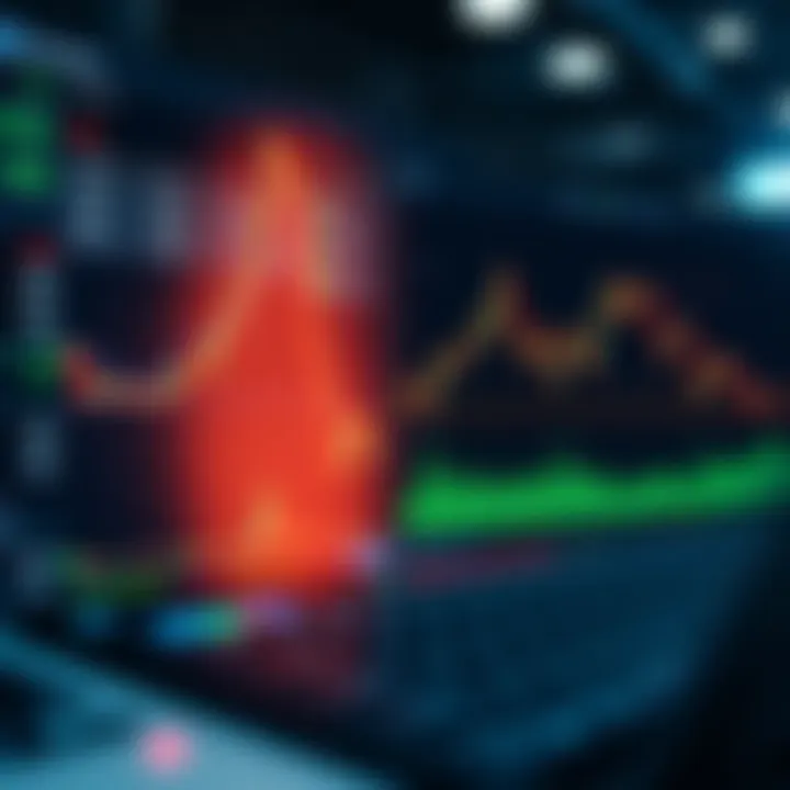 Interface of trading bot software with strategy settings and performance metrics