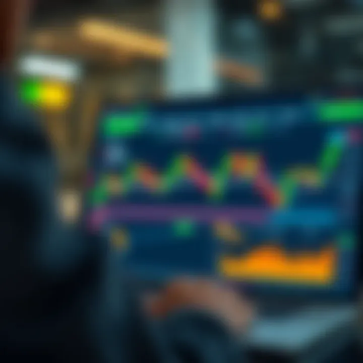 Advanced trading platform interface showing diverse investment options and analytics
