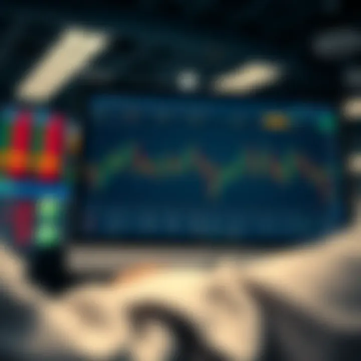Global financial trading platform interface showcasing charts and market data