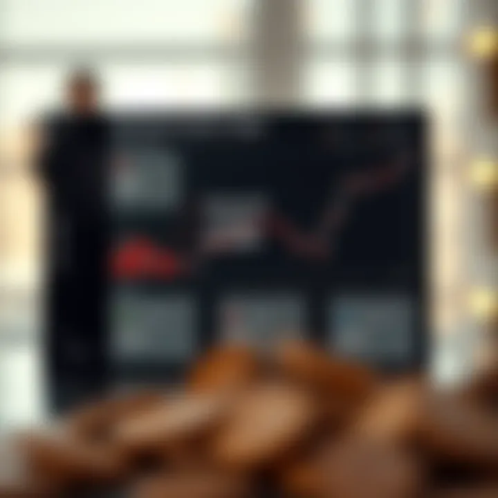 Diagram showing economic impact and recovery strategies following market index collapse