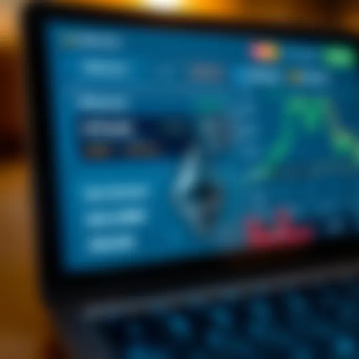 Secure Ethereum Trading Options in Colombia Secure digital wallet interface showing options for buying and selling Ethereum with local currency