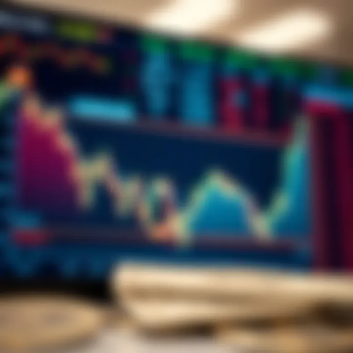 Economic Indicators Influencing the US Dollar Appreciation in Colombia Graph showing the fluctuation of the US dollar value against the Colombian peso with economic indicators in the background