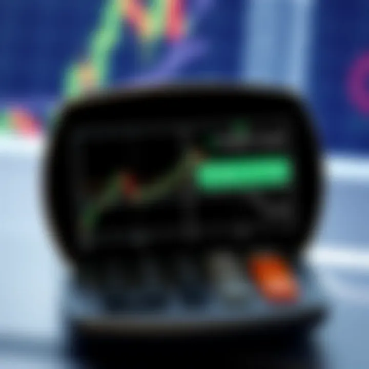 Diagram showing how a pip calculator determines profit and loss in Forex trading