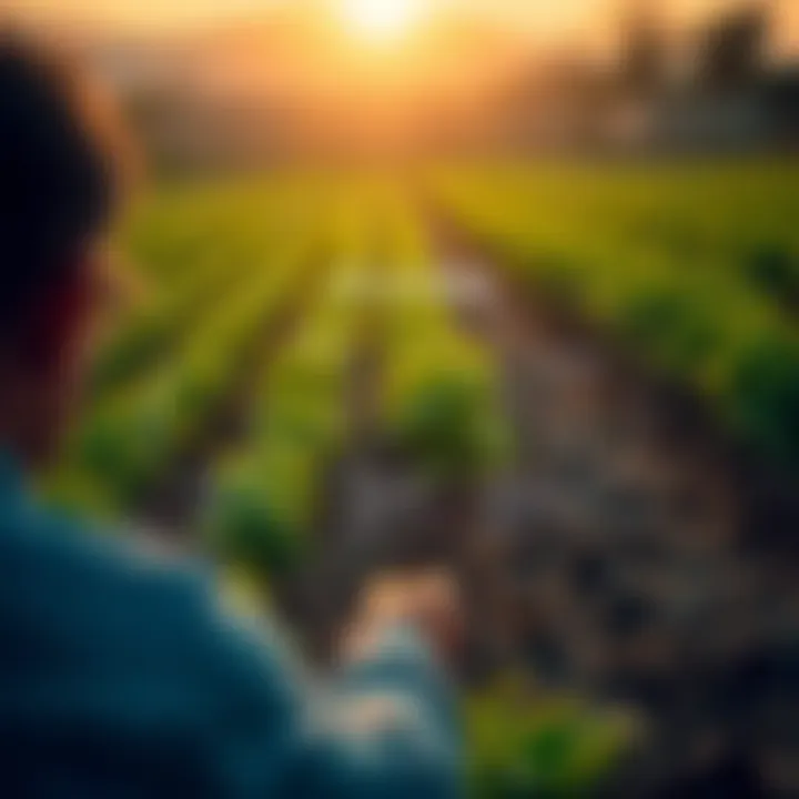 Diagram illustrating various types of lot sizing methods used in agricultural planning