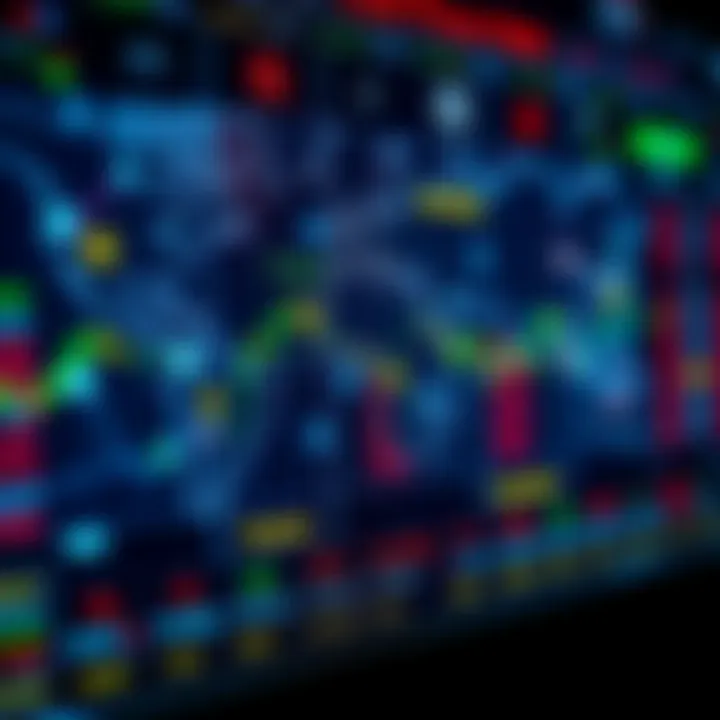 Digital representation of global currency exchange network showing multiple currencies and charts