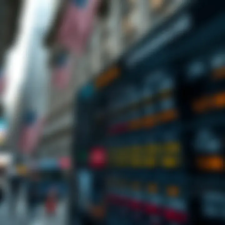 Chart displaying the New York Stock Exchange trading hours and different market sessions