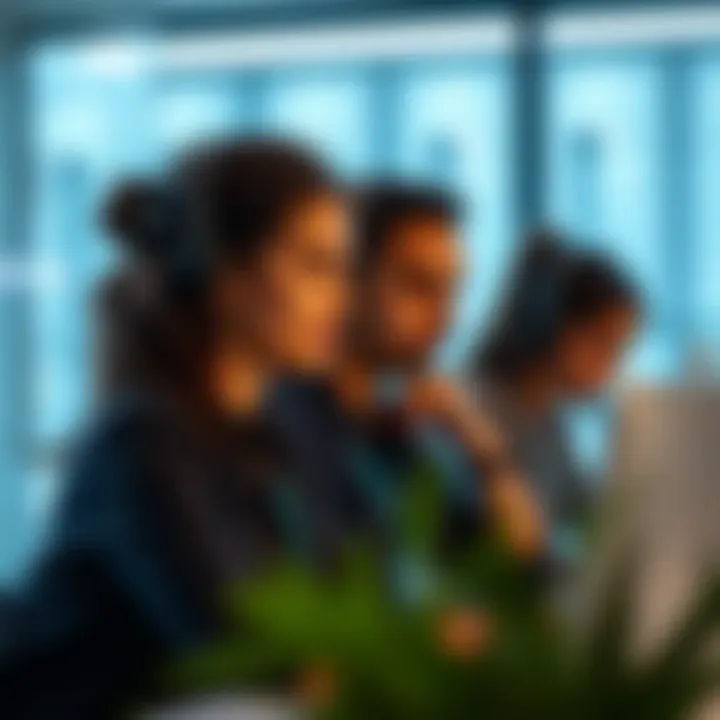 Customer support team assisting users with trading inquiries and platform guidance
