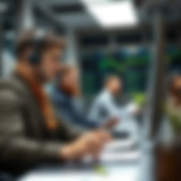 Quality Customer Support for ATFX Investors Customer support representative assisting investor with queries