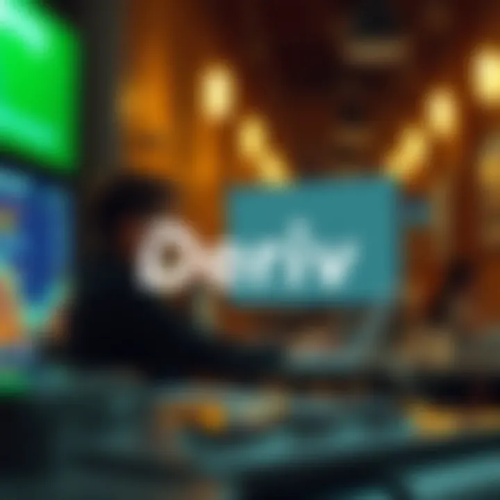 Illustration showing various withdrawal methods available on Deriv platform