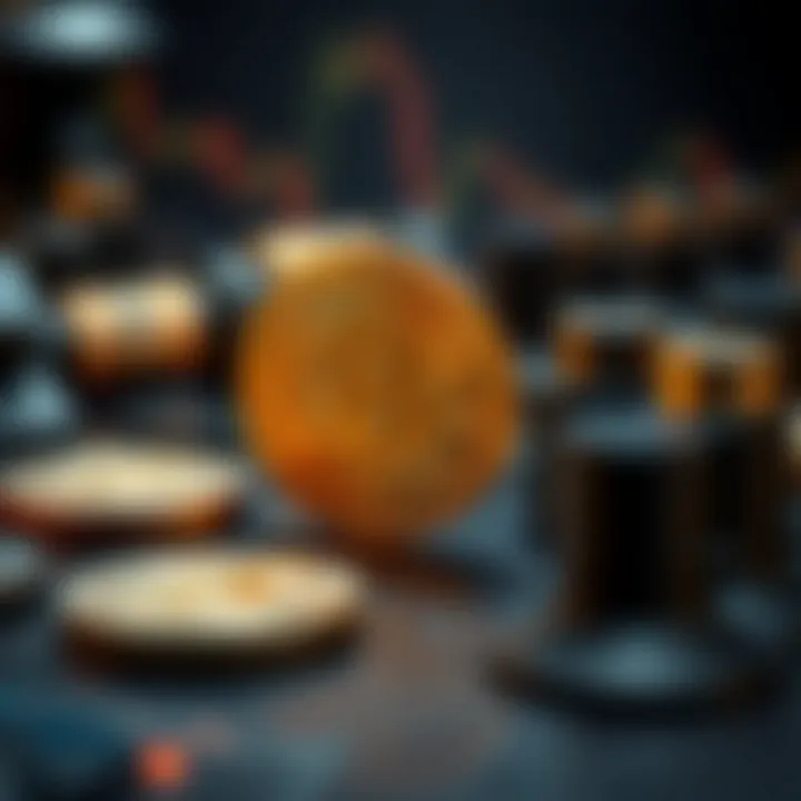 Visual representation of technological and regulatory factors impacting Bitcoin adoption