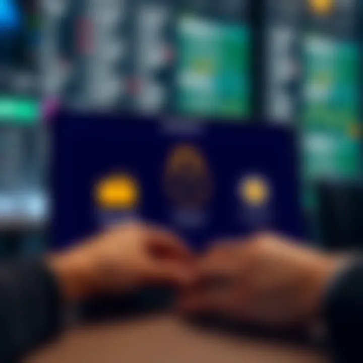 Visual representation of secure fund management with icons illustrating payment methods and security features