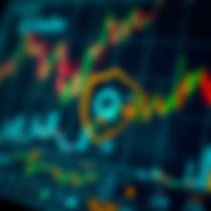 Security and Regulation of Quotex in Colombia Secure digital transaction concept with shield icon and financial chart