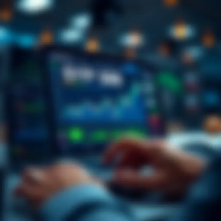 Accessing the SYP 500 Index: Platforms and Strategies for Colombian Investors Digital interface displaying investment platforms and strategies for Colombian investors