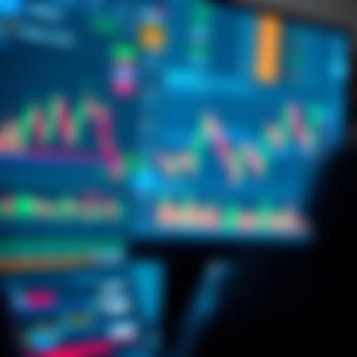 Overview of Trading Platforms with Financial Charts User interface showing trading charts and financial data on a computer screen