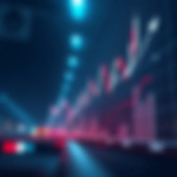 Graph illustrating a market breakout showing a clear break of structure level