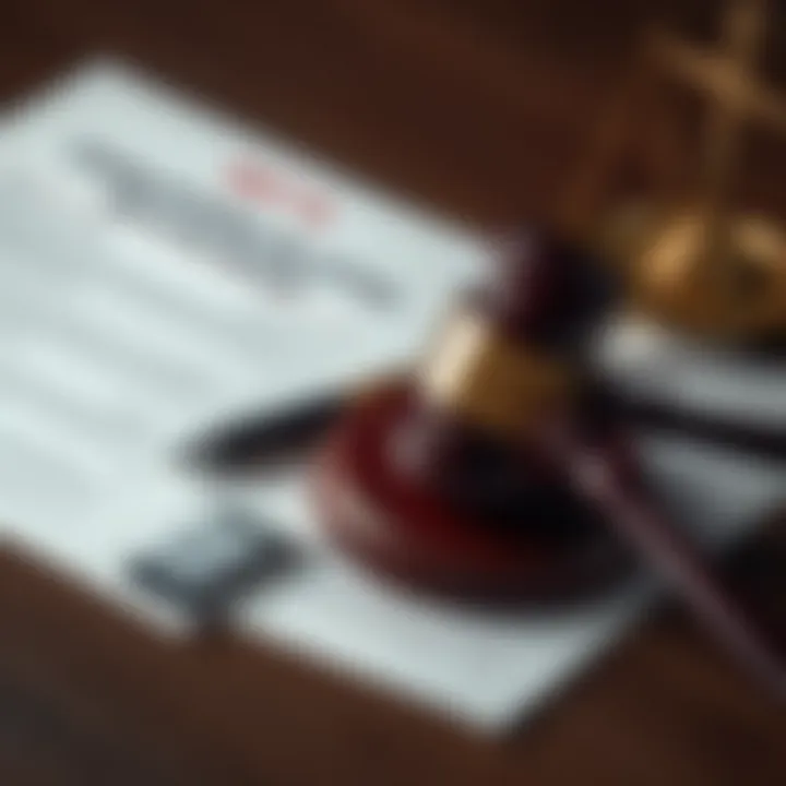 Documents and a gavel symbolizing the regulation and judicial implications of utua practice