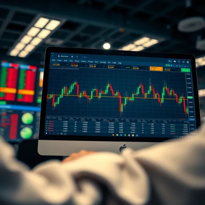 Deriv Limited Global Trading Platform Overview Global financial trading platform interface showcasing charts and market data