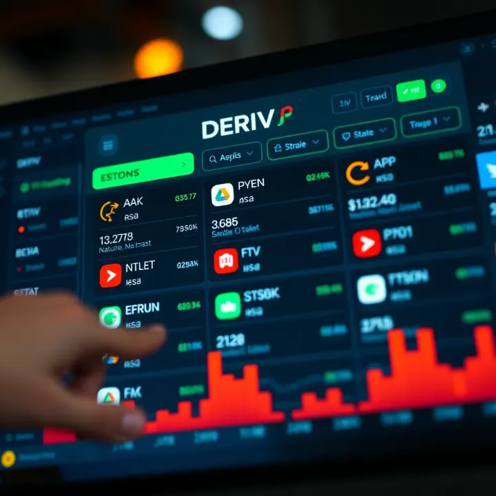 ¿Qué es DERIV? Plataforma de trading y servicios financieros