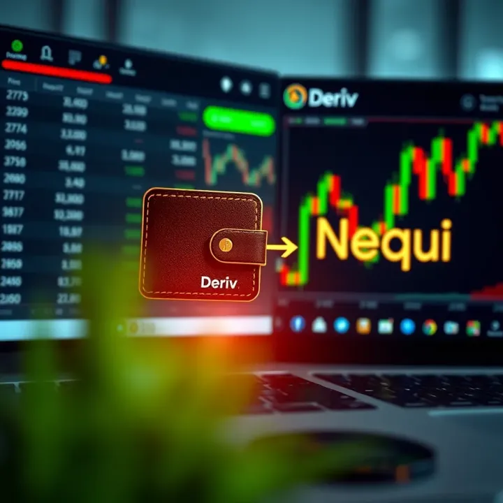 Cómo retirar dinero de Deriv a Nequi fácil y rápido