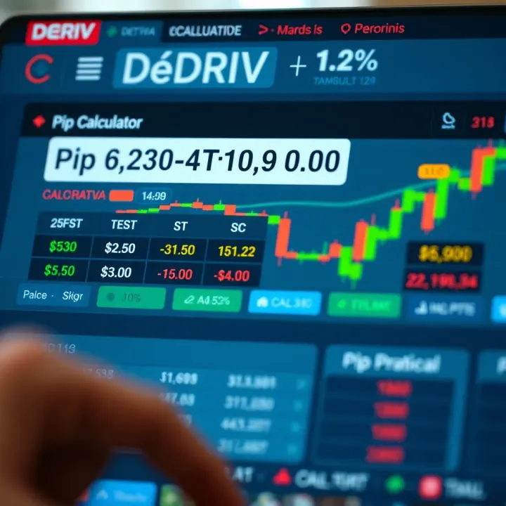 Calculadora de Pips en Deriv: Guía Práctica Calculadora de Pips en Deriv: Guía Práctica