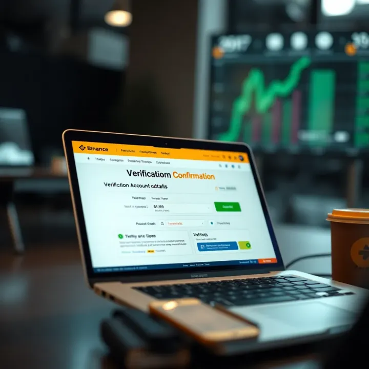 Illustration of verifying account details and transaction confirmations