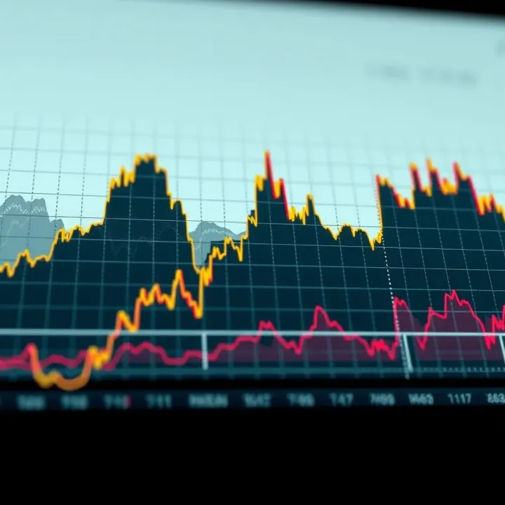 Economic Fluctuations Through Boom and Crash Periods Historical chart showing economic fluctuations during boom and crash periods