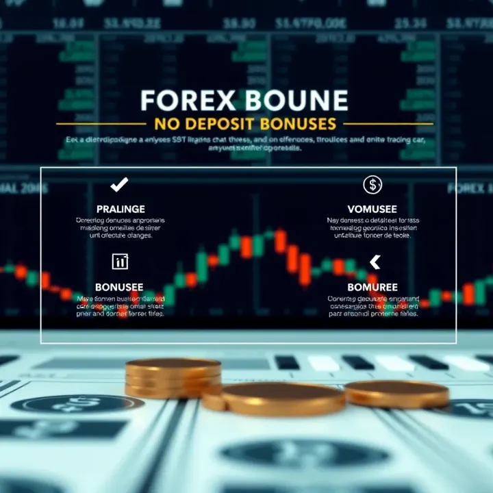 Diagram showing how no deposit bonuses work in Forex trading