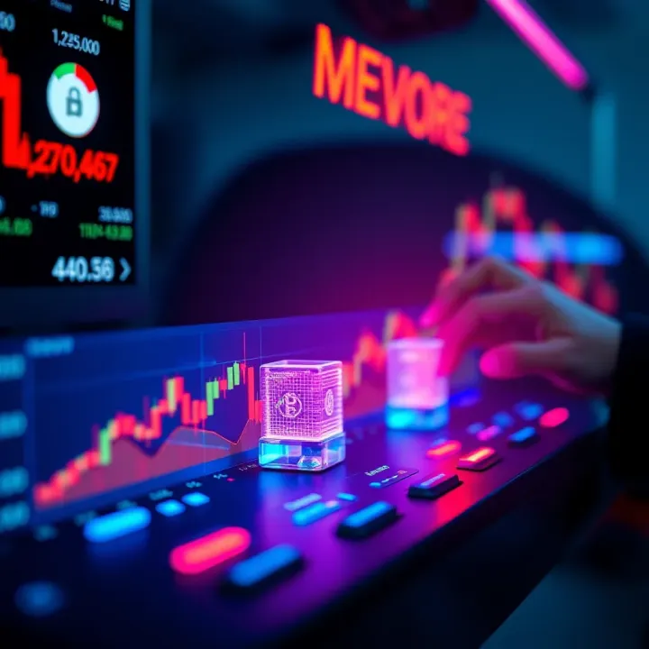 Illustration of secure financial transactions and digital asset exchange