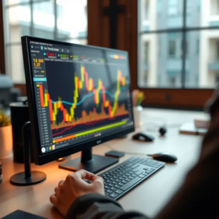 Effective Use of TradingView for Binary Trading Strategies in Latin America Interactive platform showing trend lines and indicators tailored for binary trading strategies in Latin America