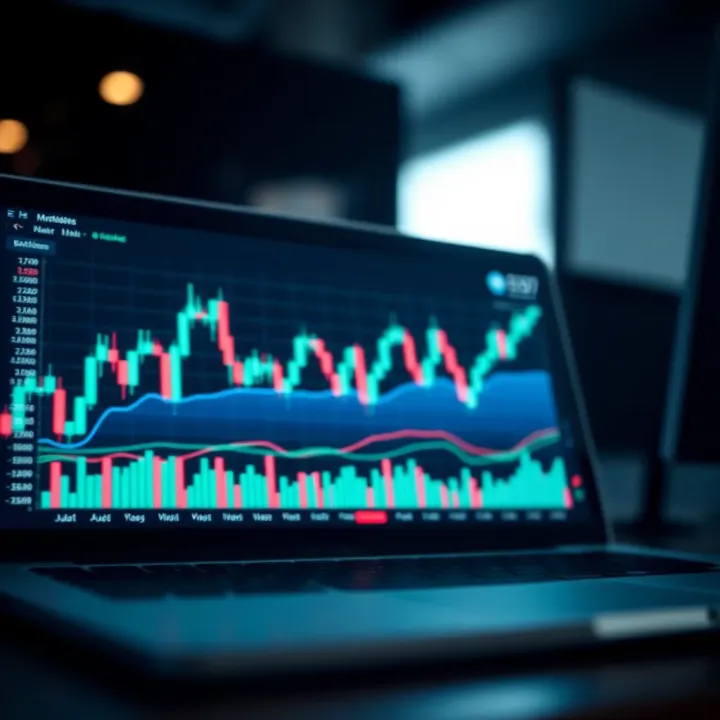 Chart displaying synthetic indices performance on TradingView platform